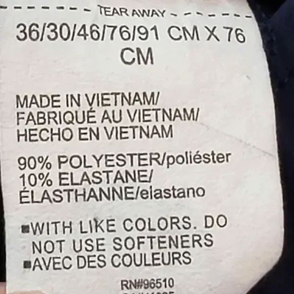 Under Armour UA Golf Pants Mens Size 36x30 Navy Blue Flat Front Performance - Picture 8 of 10